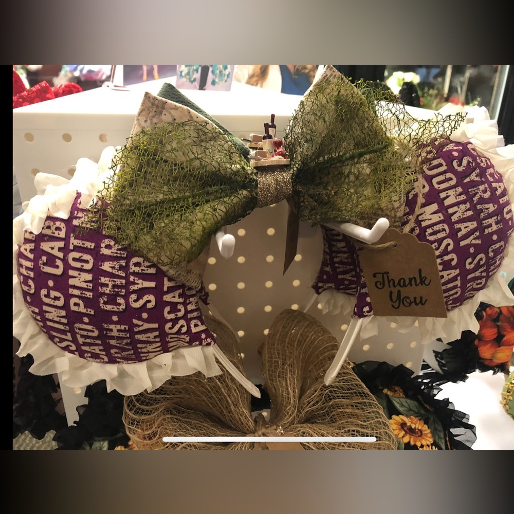 Disney Theme Park Ears. HANDMADE and One of a Kind - Picture 5 of 5